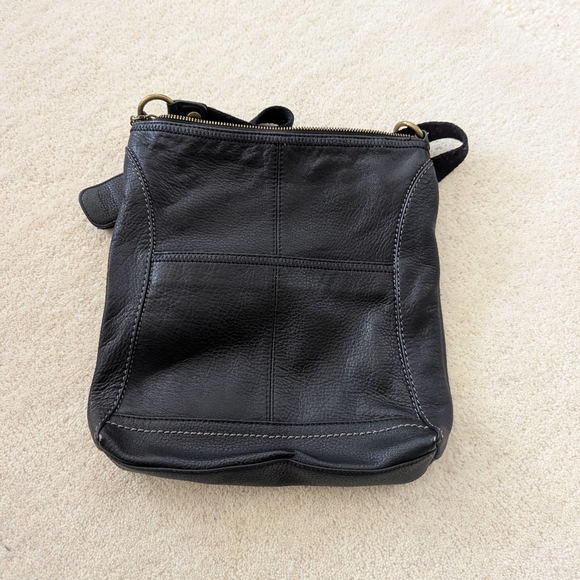 The Sak Lucia Black Leather Crossbody Bag - Picture 5 of 6